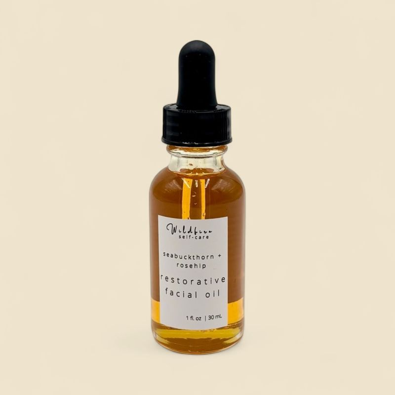 WILDFIRE SELF-CARE SEABUCKTHORN + ROSEHIP RESTORATIVE FACIAL OIL 1 OZ