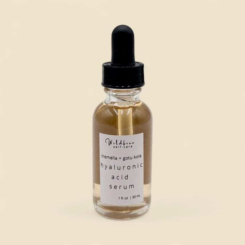 WILDFIRE SELF-CARE TREMELLA & GOTU KOLA HYALURONIC ACID SERUM
