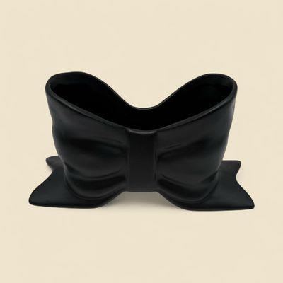 BLACK BOW CERAMIC 5" L
