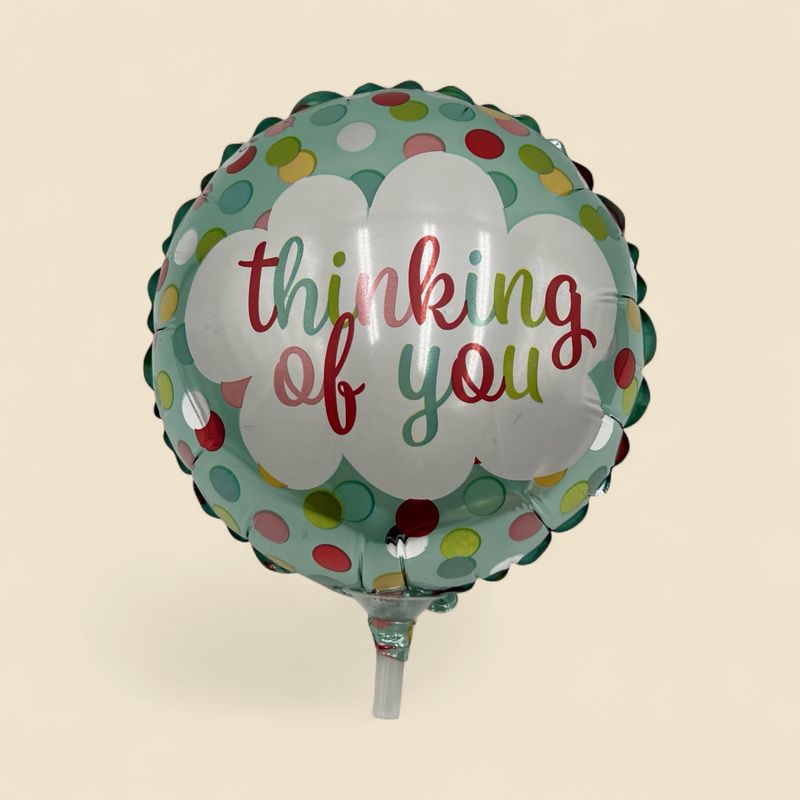 THINKING OF YOU 7 THINKING OF YOU 7" MYLAR BALLOON