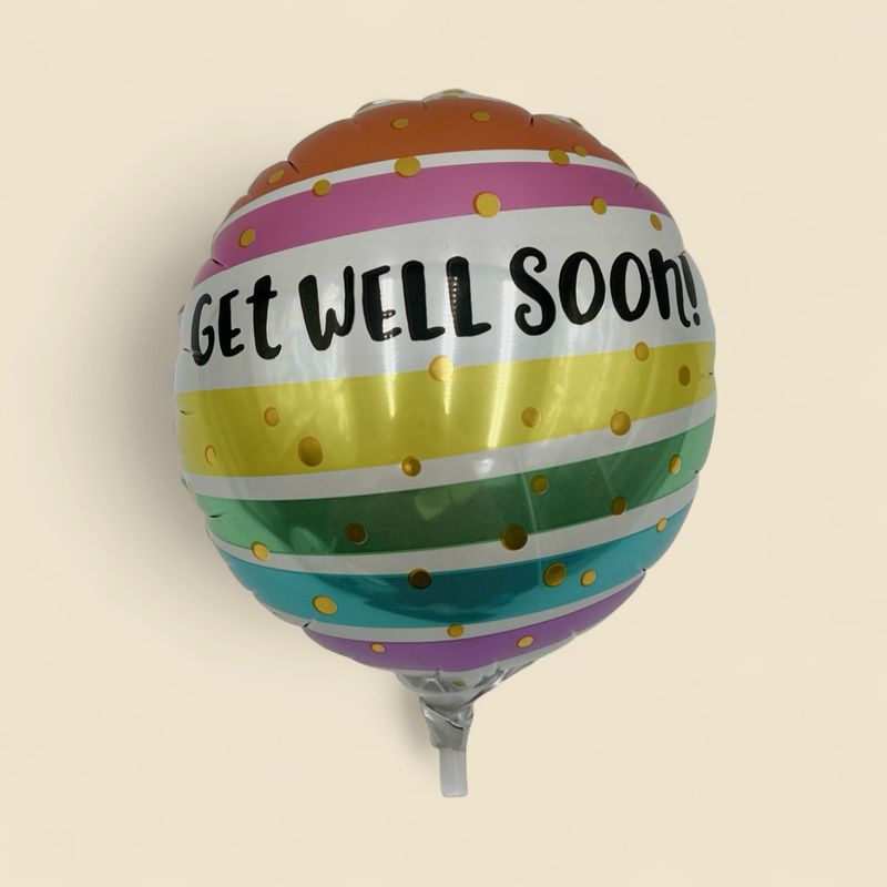 GET WELL SOON 7 GET WELL SOON 7" MYLAR BALLOON