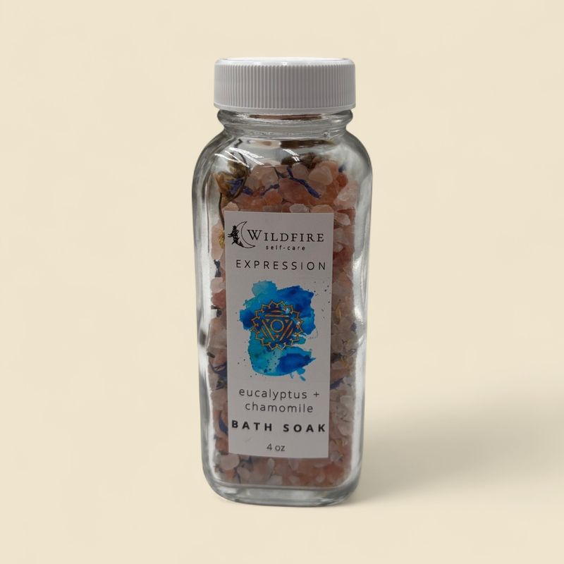 WILDFIRE SELF-CARE EXPRESSION EUCALYPTUS + CHAMOMILE BATH SOAK 4 OZ