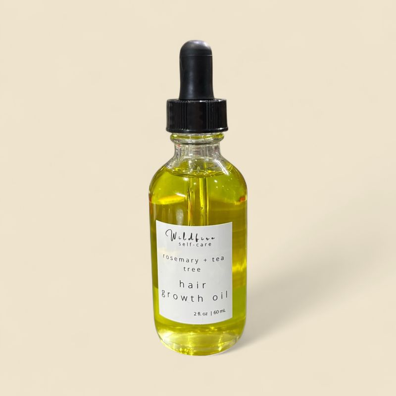 WILDFIRE SELF-CARE ROSEMARY + TEA TREE HAIR GROWTH OIL 2 OZ