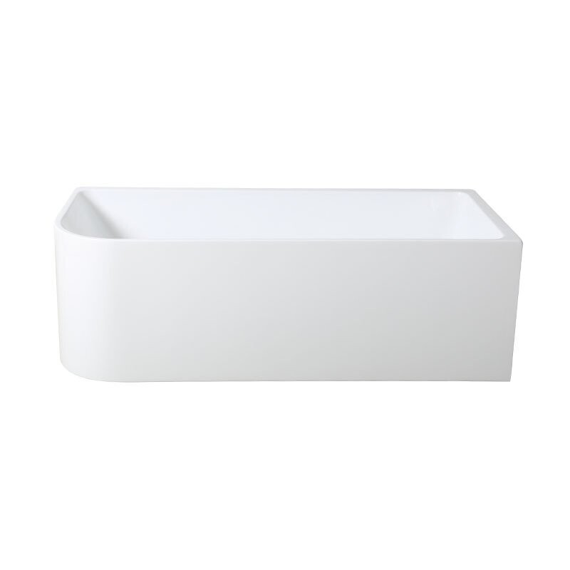 Harmony Back To Wall Bath Right Corner 1500mm