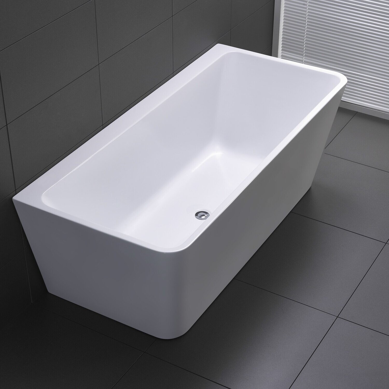 Eloise Back To Wall Freestanding Bath 1700mm