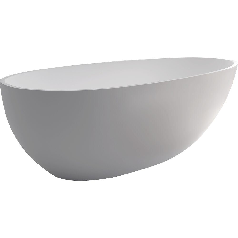 Bahama Matte White Stone Bath