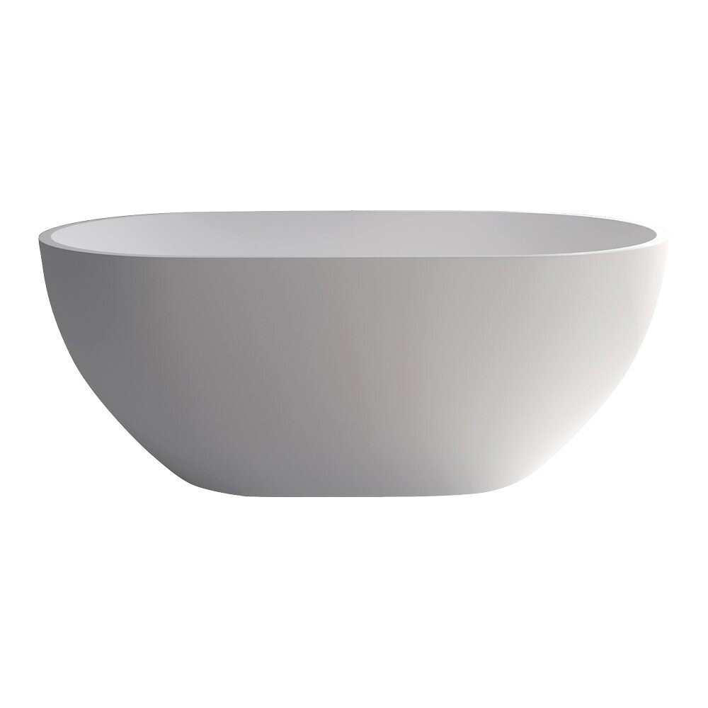 Nero 1550 Matte White Stone Bath
