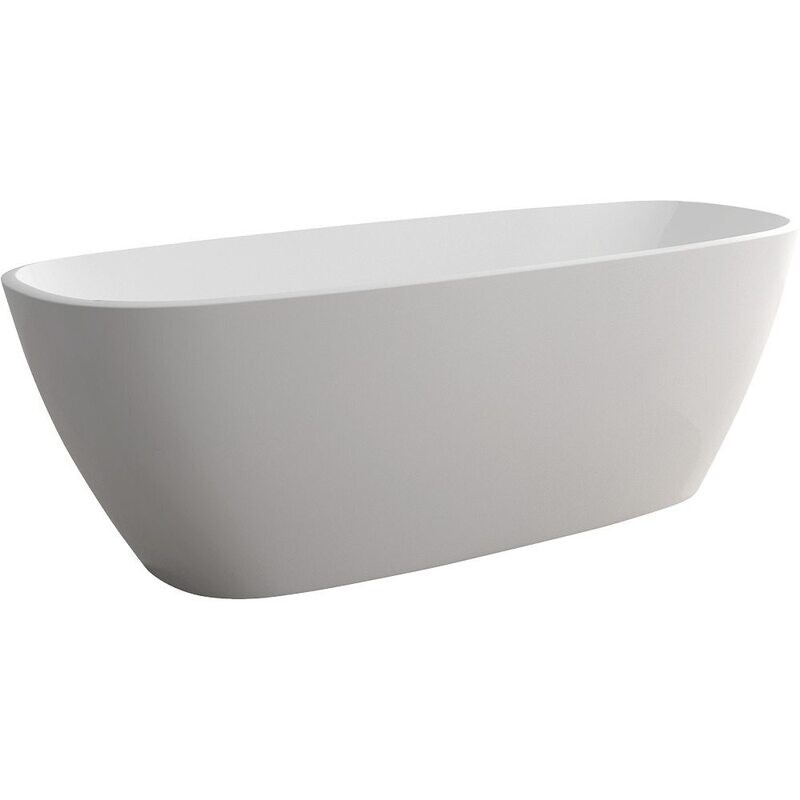 Marrisa Matte White Stone Bath