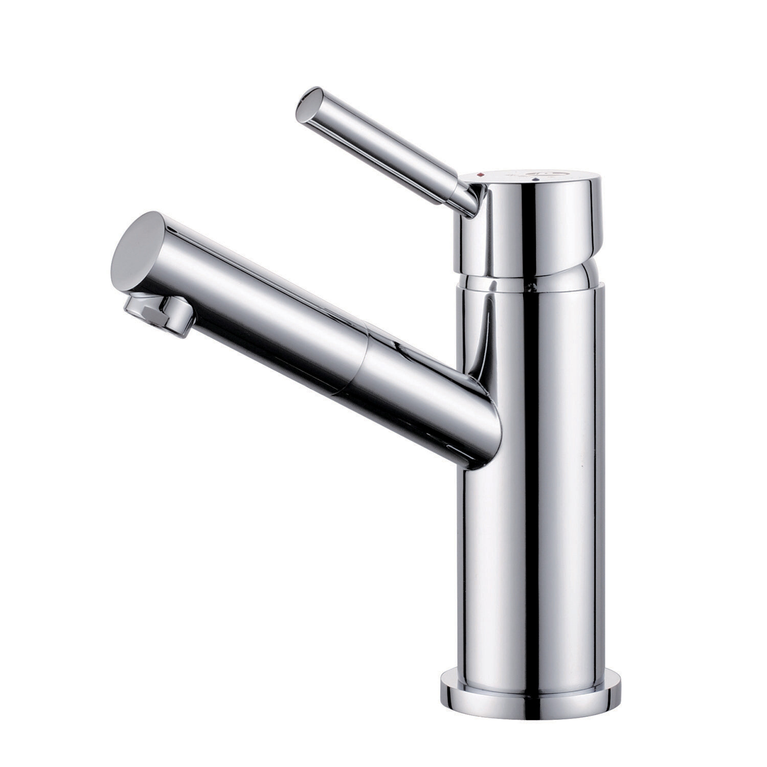 Dolce Basin Mixer Angled Chrome