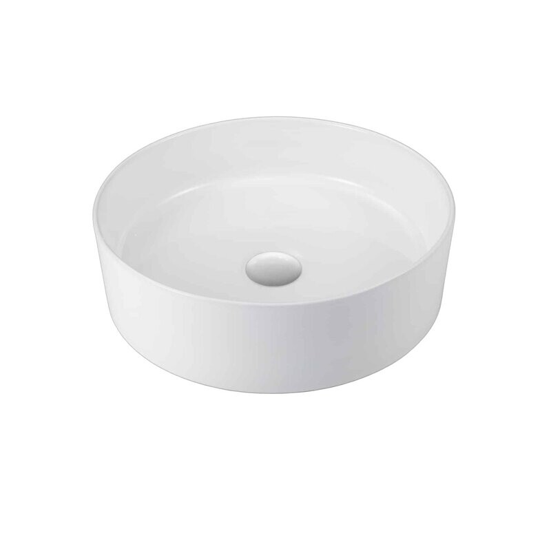 Nimos 027 Slimline Above Counter Basin White Gloss