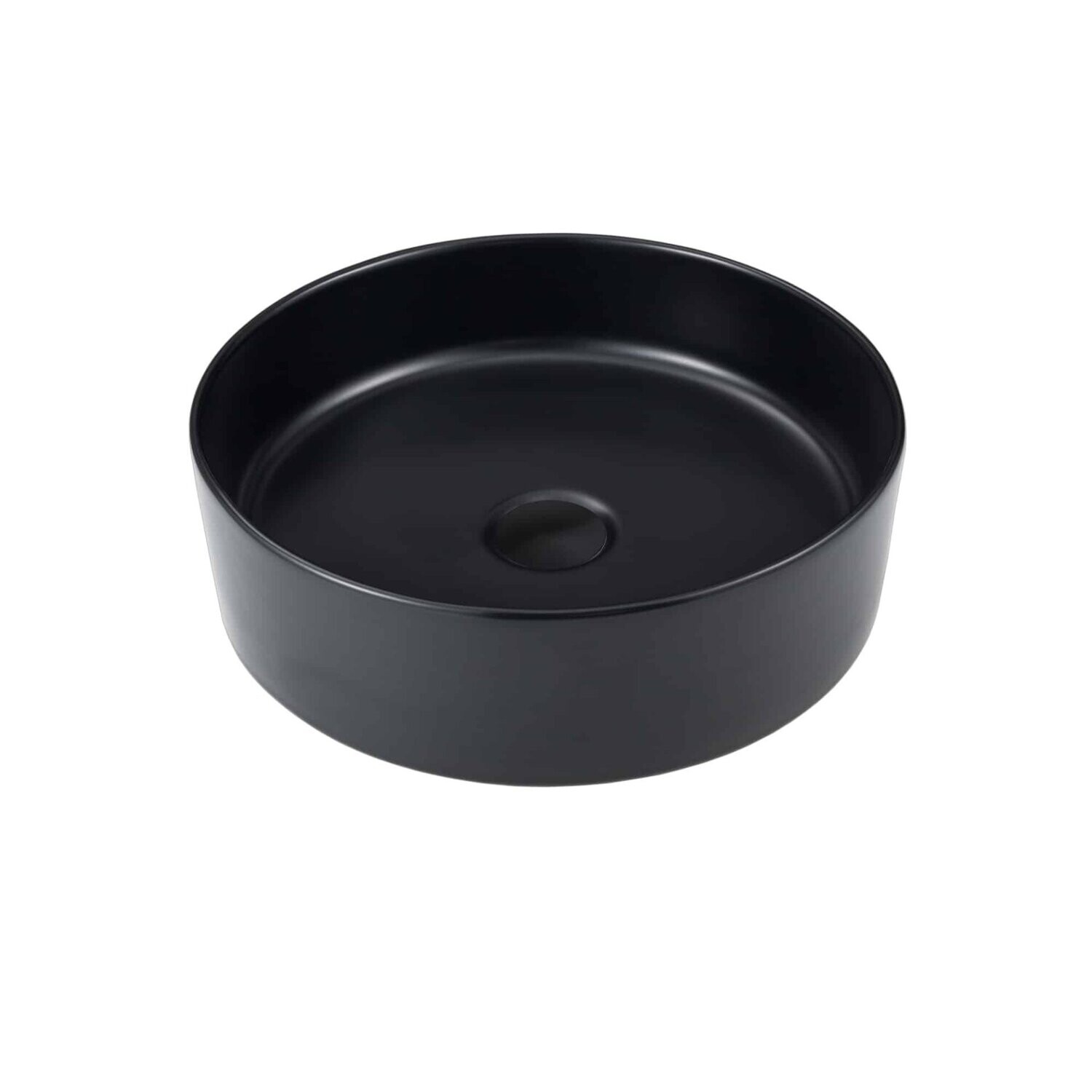 Nimos 027 Slimline Above Counter Basin Matte Black