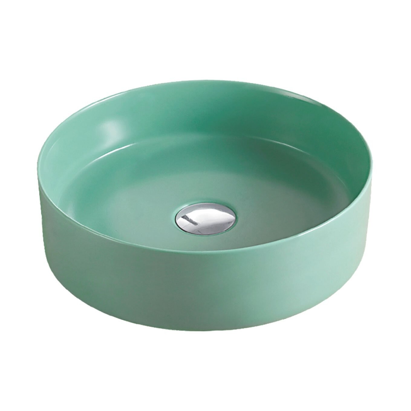 Reba Matte Tiffany Green Above Counter Basin