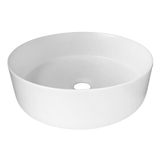 Siera Mini Round Slimline Basin Matte White