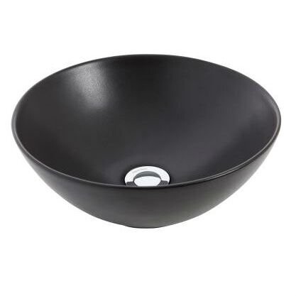 Venezia Round Bowl Above Counter Graphite