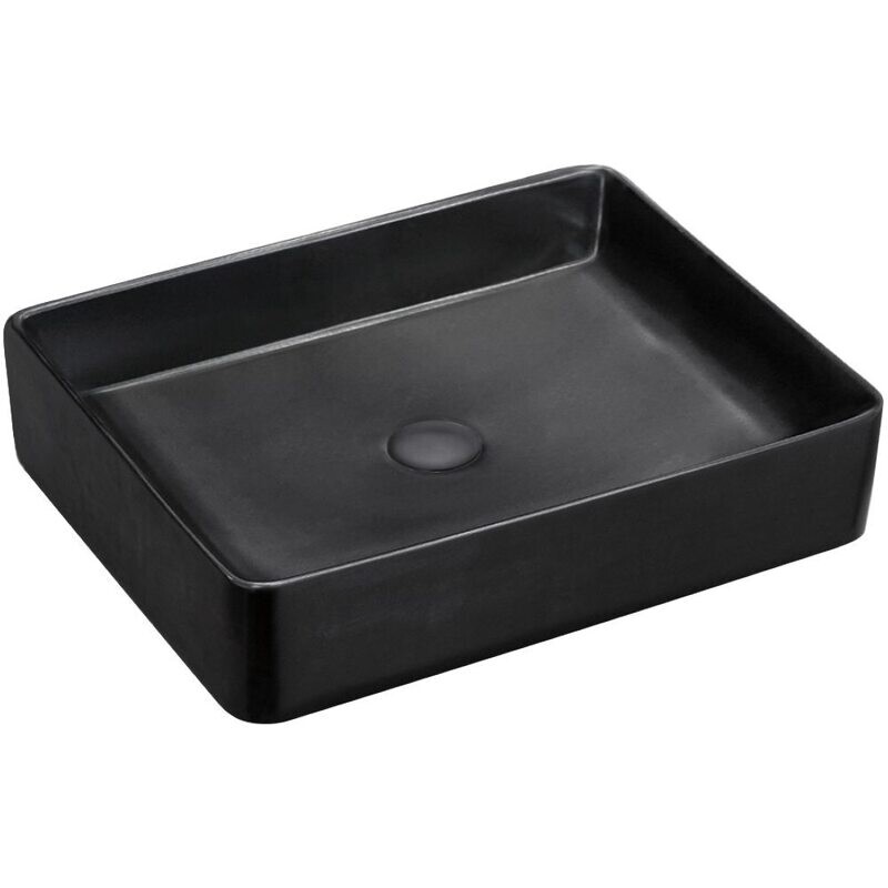 Luciana Matte Black Above Counter basin
