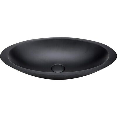 Bahama Solid Surface Basin Matte Black Bahama Solid Surface Basin Matte Black