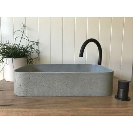 Cienna Full Above Counter Concrete Basin