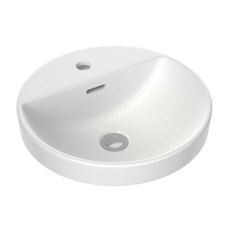 Clark Round Inset Basin 400mm with Tap Landing