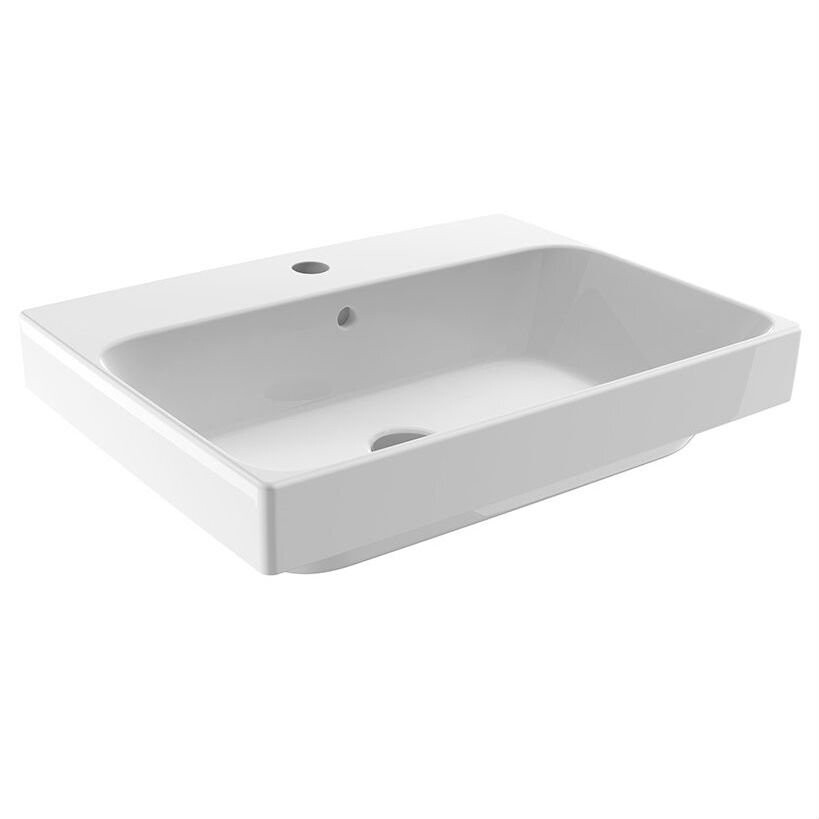 Gemelli 550 Rectangle Semi Inset Basin