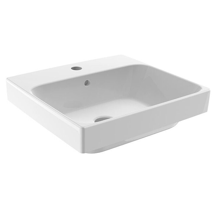 Gemelli 450 Rectangle Semi Inset Basin