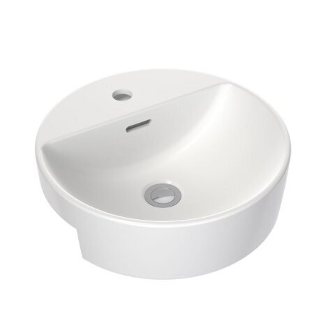 Clark Round Semi-Recessed Basin