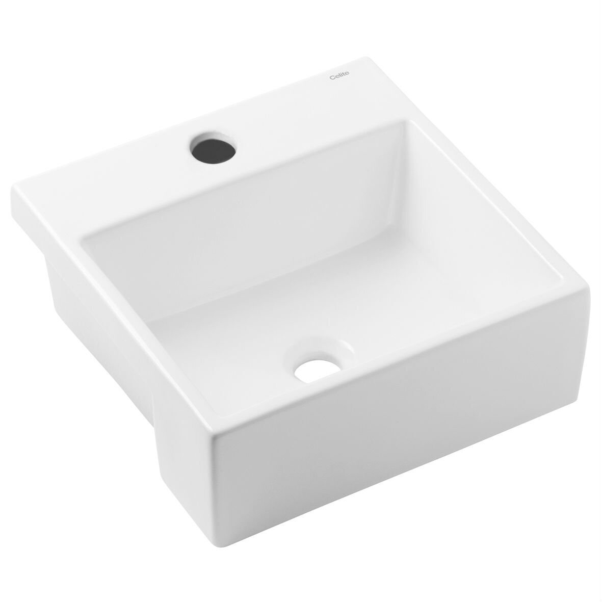 Quado III Semi-Recessed Basin