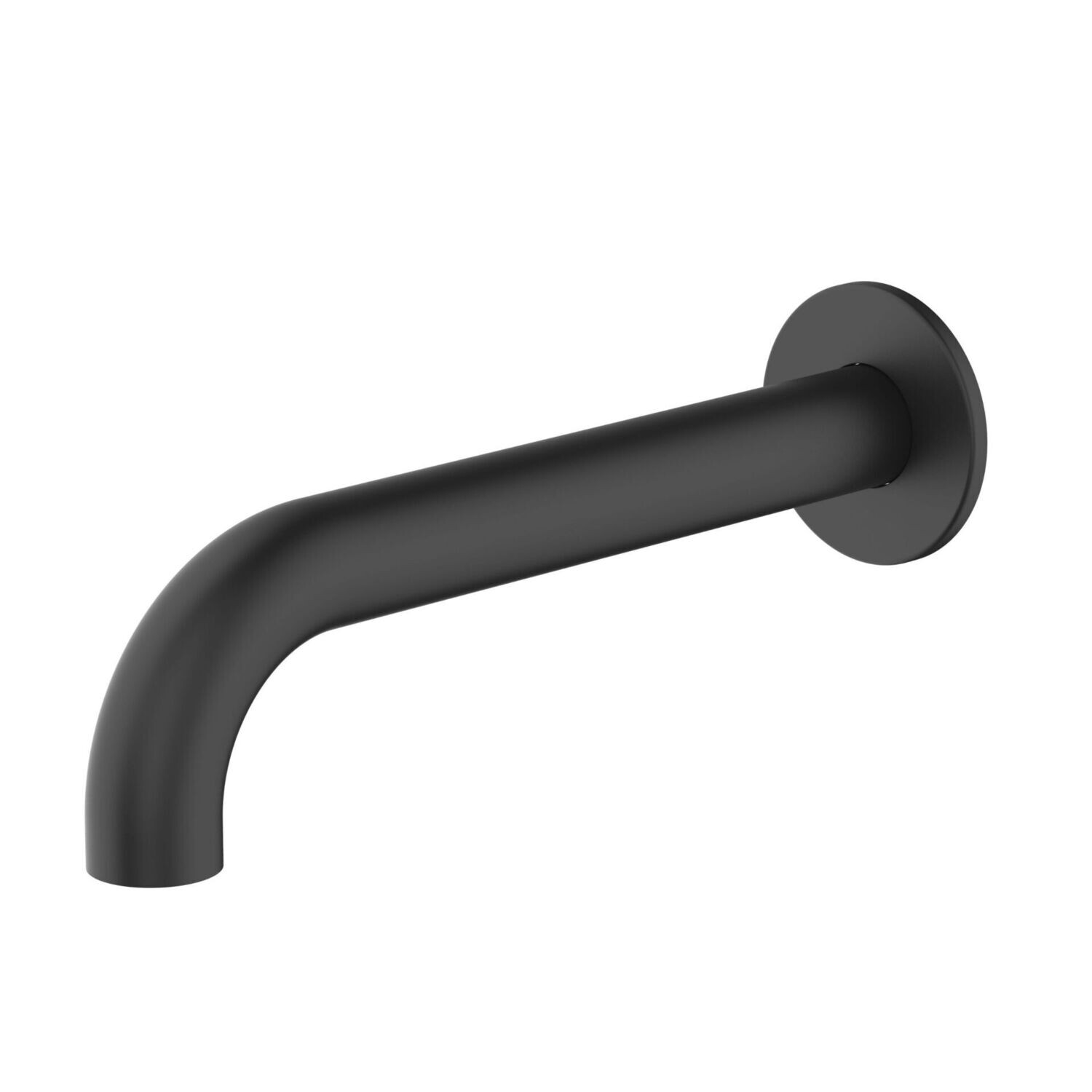 Optima Bath Spout Matte Black