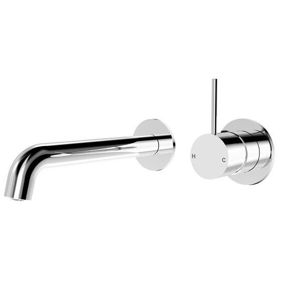 Mecca Wall Mixer Handle Up Chrome