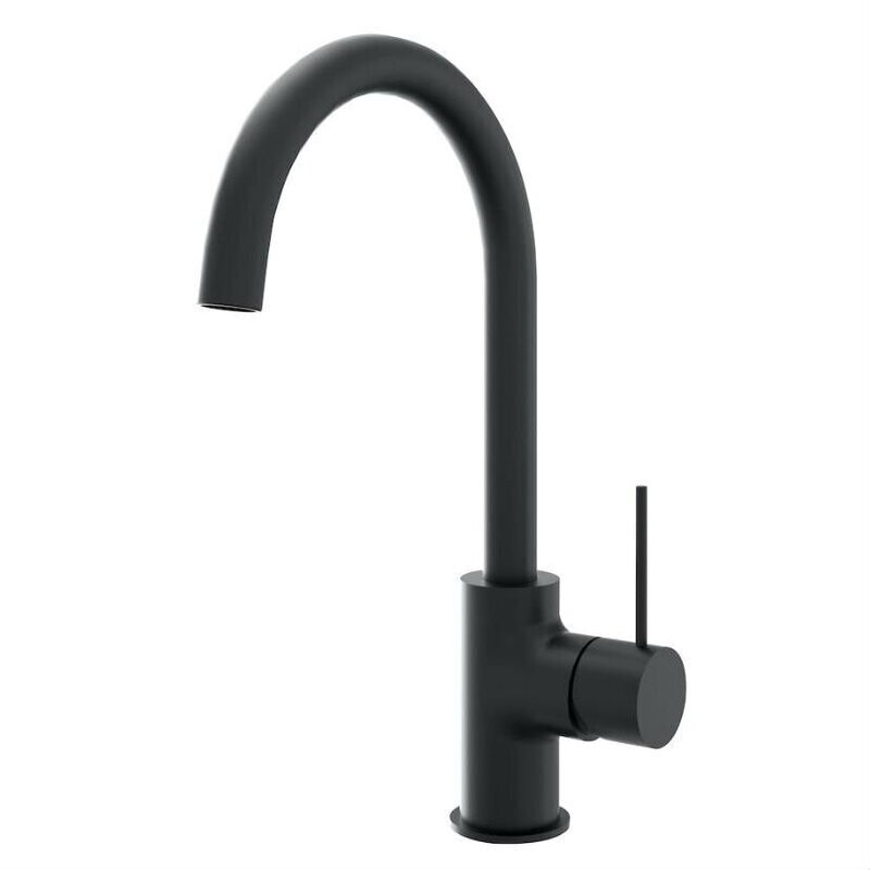 Mecca Kitchen Sink Mixer Matte Black