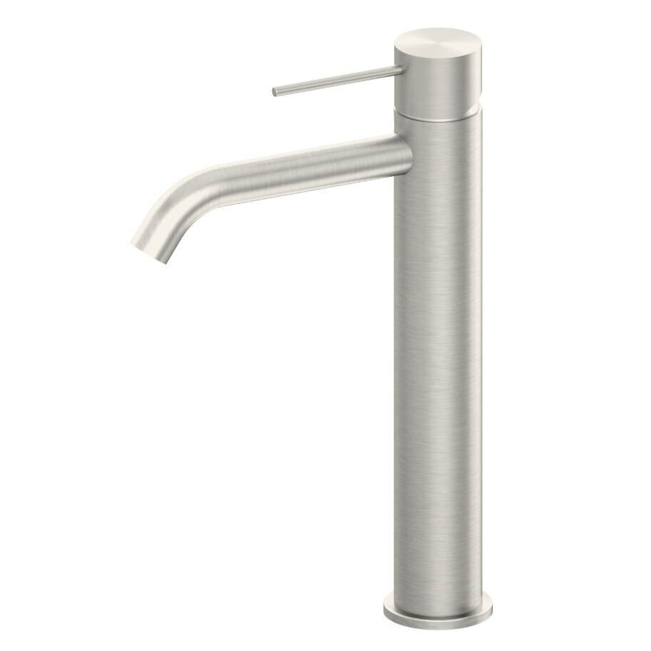 Mecca Tall Basin Mixer Brushed Nickel