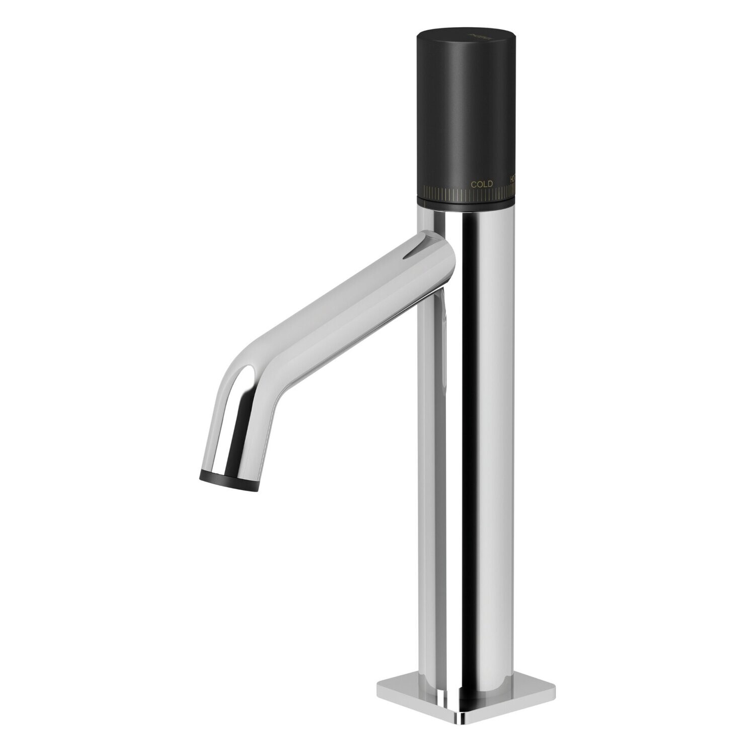 Toi Basin Mixer Chrome/Matte Black