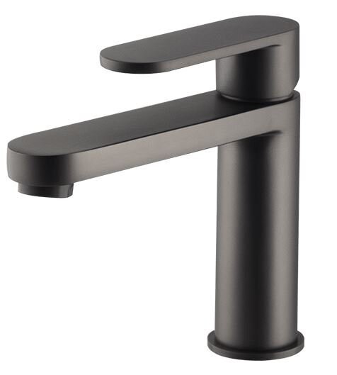 Saffron Basin Mixer Gun Metal