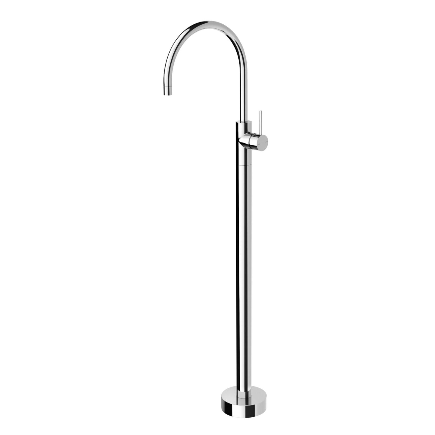 Vivid Slimline Floor Mounted Bath Mixer Chrome