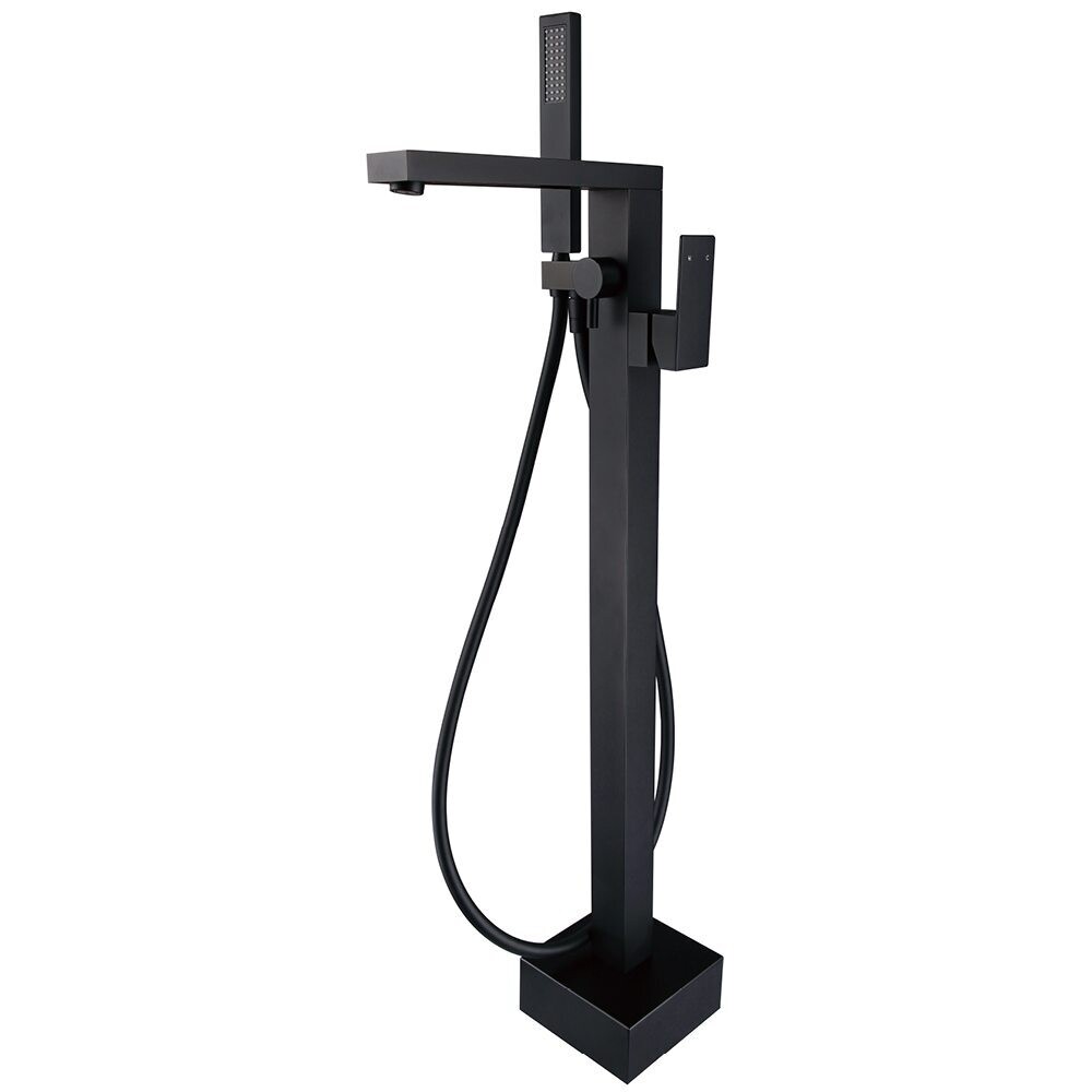 Jet Floor Standing Shower & Mixer Matte Black