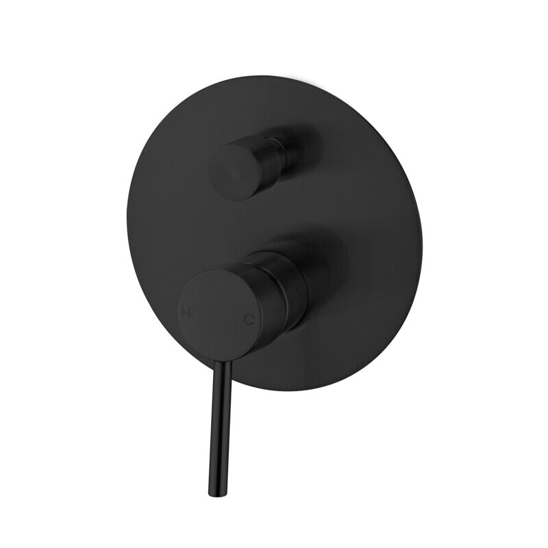Dolce Shower Mixer Diverter Matte Black