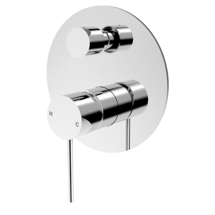 Mecca Shower Mixer Diverter Chrome