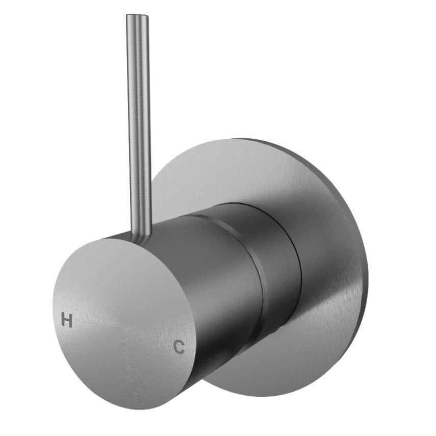Mecca Shower Mixer Handle Up Gun Metal