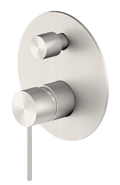 Mecca Shower Mixer Diverter Brushed Nickel