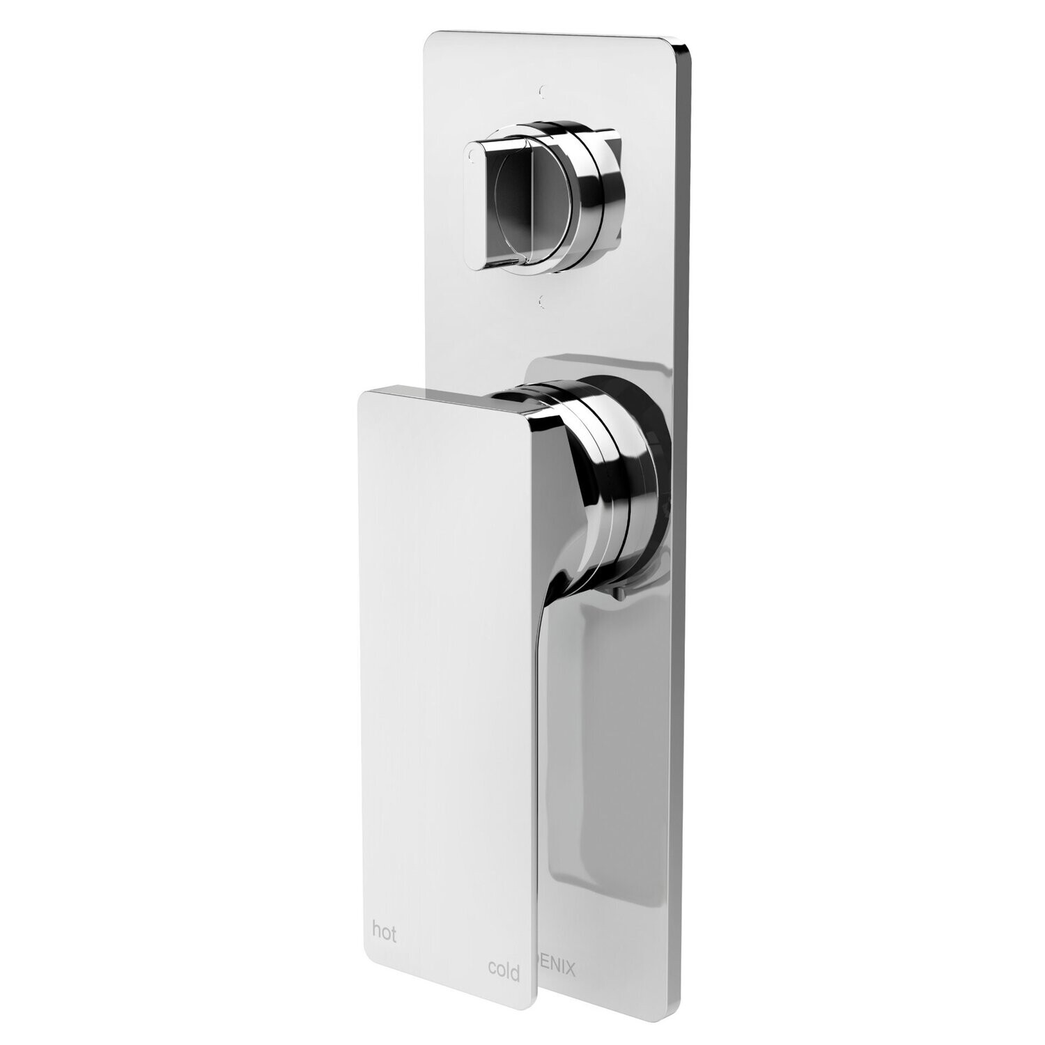 Gloss Shower Mixer with Diverter Chrome