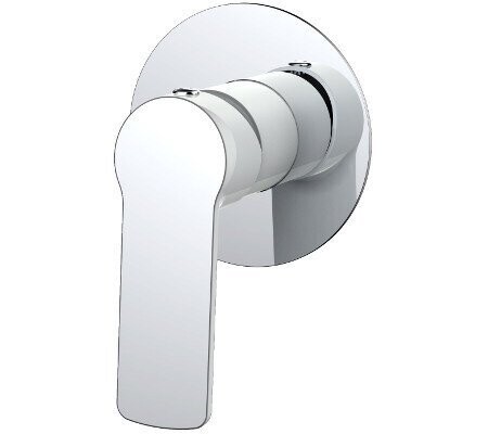 Akemi Shower Mixer White & Chrome