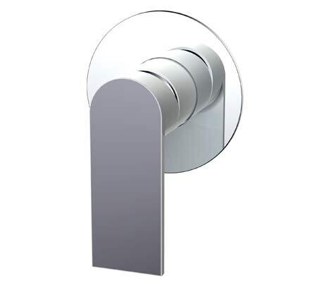 Kiato Shower Mixer White Chrome