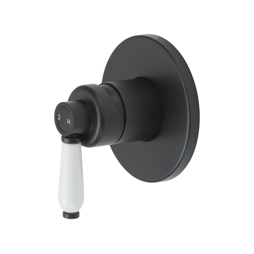 Eleanor Wall Mixer Matte Black
