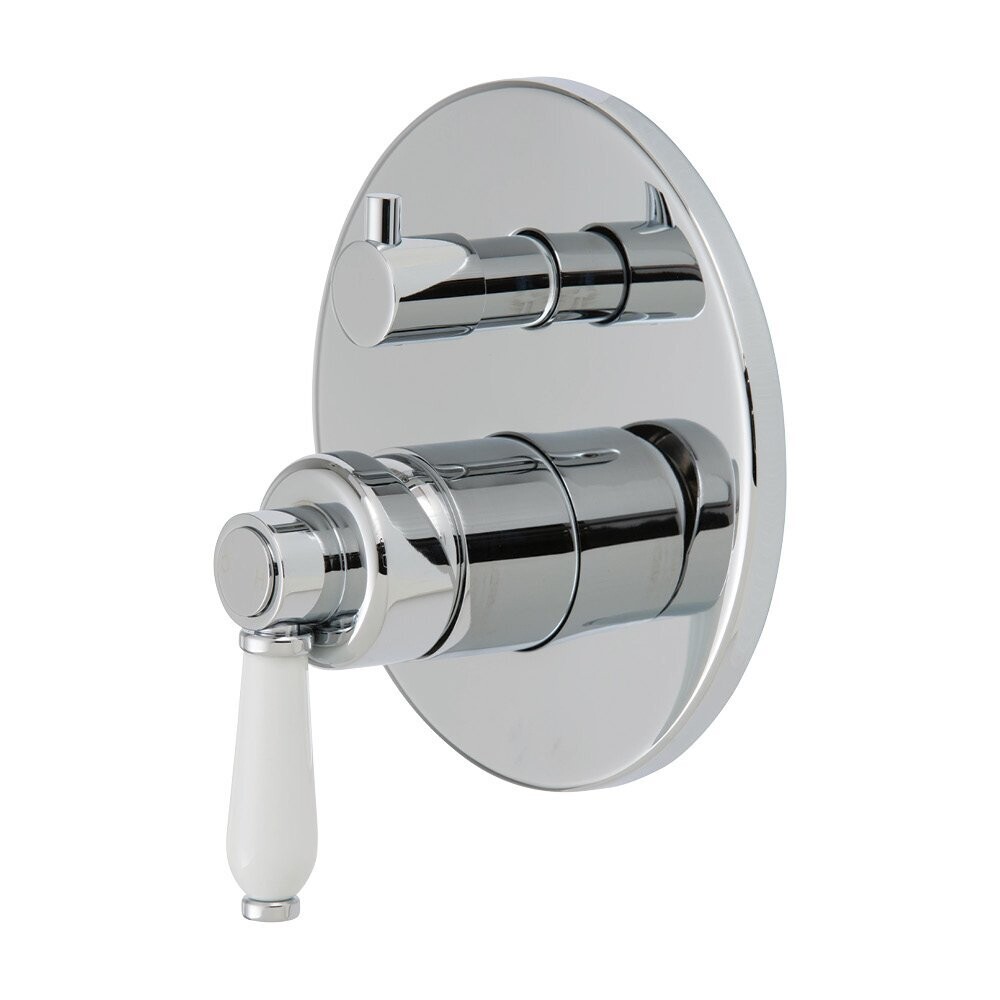 Eleanor Wall Mixer Diverter Chrome
