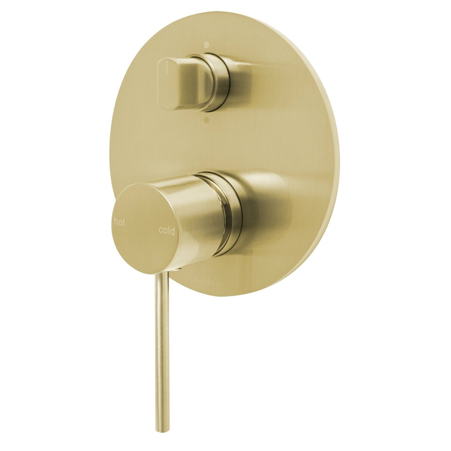 Vivid Slimline Shower/Bath Mixer Brushed Gold