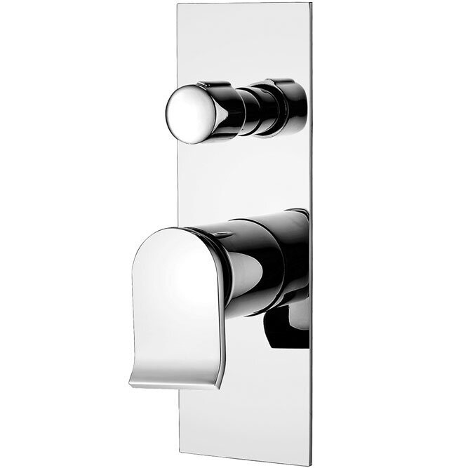 Lincoln Wall Mixer Diverter Chrome