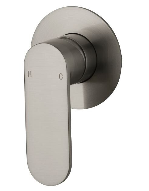 Saffron Shower Mixer Brushed Nickel