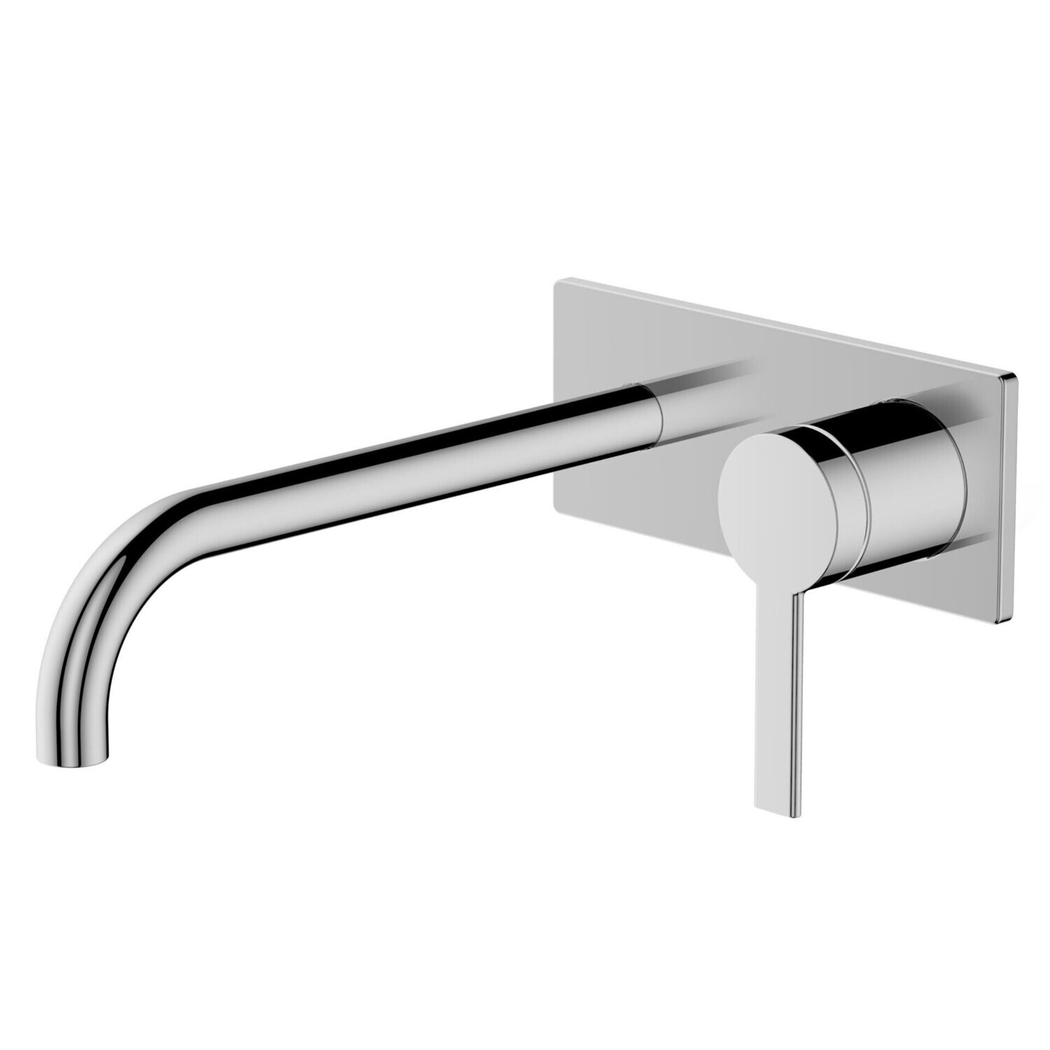 Optima Wall Basin Mixer Chrome
