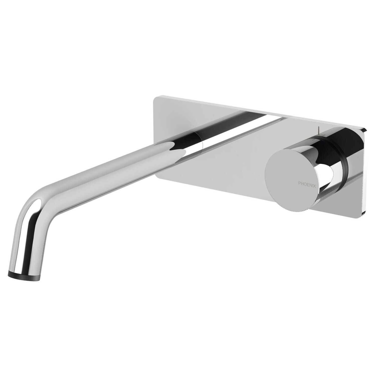 Toi Wall Basin/Bath Mixer Set 180mm Chrome