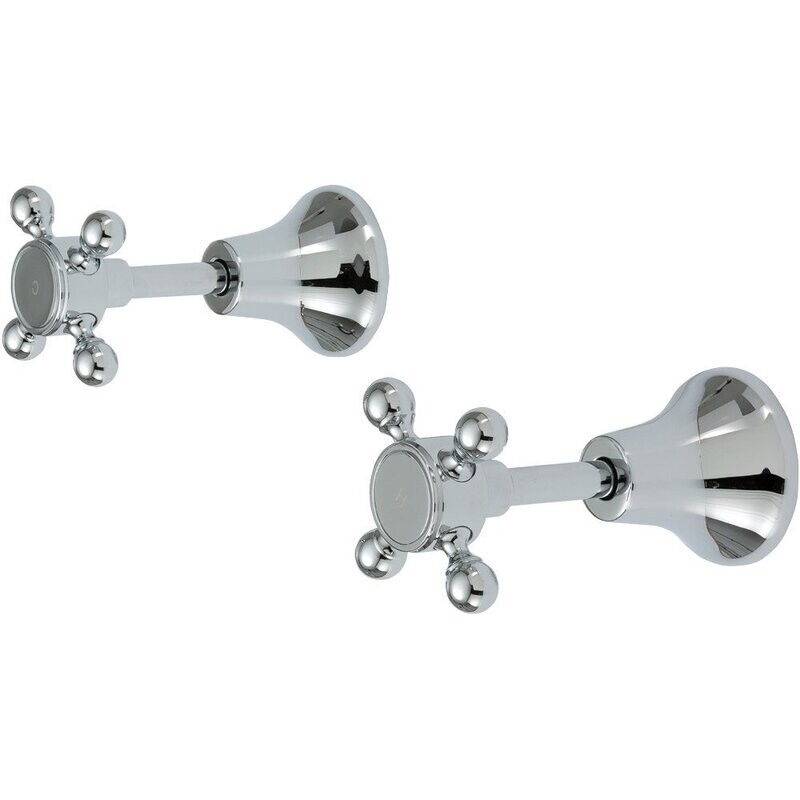 Lillian Wall Top Assemblies Chrome