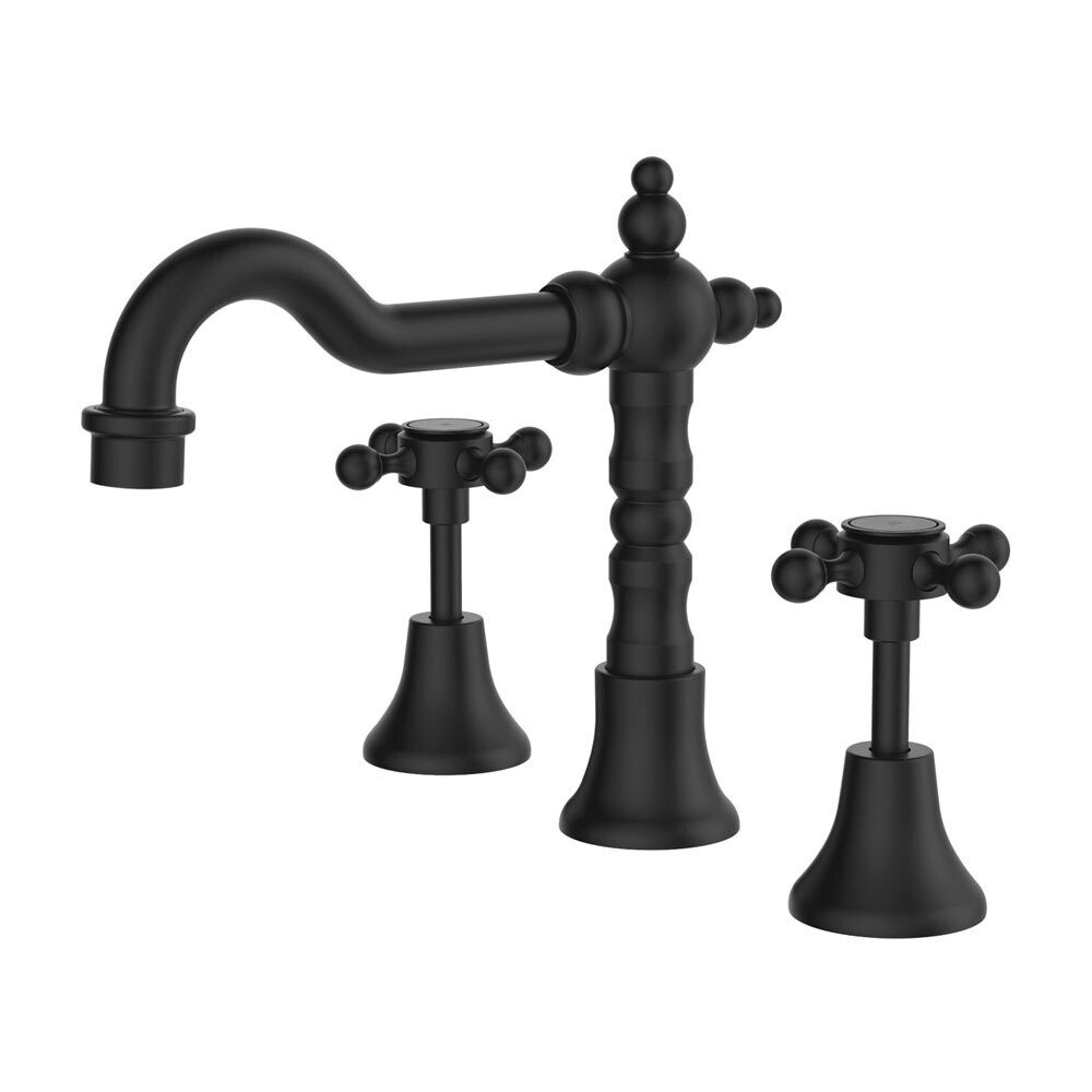 Lillian Shepherds Crook Basin Set Matte Black